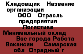 Кладовщик › Название организации ­ Finn Flare, ООО › Отрасль предприятия ­ Логистика › Минимальный оклад ­ 28 000 - Все города Работа » Вакансии   . Самарская обл.,Отрадный г.